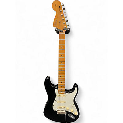 Used 2015 Fender Jimi Hendrix Stratocaster Black Solid Body Electric Guitar