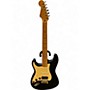 Used 2015 Fender Player Stratocaster Left Handed Black Solid Body Electric Guitar Black