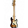 Used 2015 Fender Standard Precision Bass 3 Tone Sunburst Electric Bass Guitar 3 Tone Sunburst