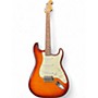 Used 2015 Fender Standard Stratocaster Plus Top Tobacco Sunburst Solid Body Electric Guitar Tobacco Sunburst