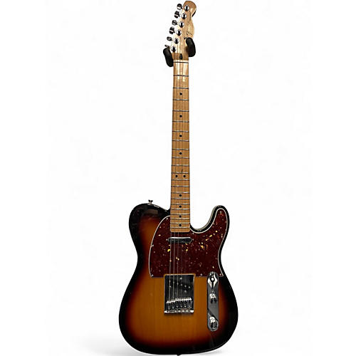 Used 2015 Fender TELECASTER STANDARD Brown Sunburst Solid Body Electric Guitar Brown Sunburst
