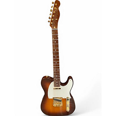 Used 2015 Fender artisan okoume telecaster nos Sunburst Solid Body Electric Guitar