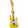 Used 2015 Fender custom shop Yellow Solid Body Electric Guitar Yellow