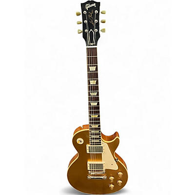 Used 2015 Gibson 1957 Reissue Les Paul Gold Top Solid Body Electric Guitar
