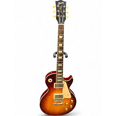 Used 2015 Gibson 1959 Reissue Les Paul Cherry Sunburst Solid Body Electric Guitar