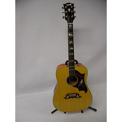 Gibson Used 2015 Gibson Dove Natural Acoustic Electric Guitar