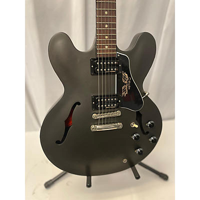 Gibson Used 2015 Gibson ES335 Satin Army Green Hollow Body Electric Guitar