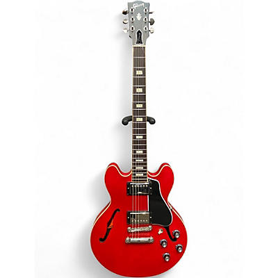 Used 2015 Gibson ES339 MEMPHIS Satin Red Hollow Body Electric Guitar