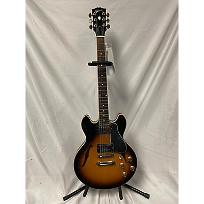 Gibson Used 2015 Gibson ES339 MEMPHIS Tobacco Burst Hollow Body Electric Guitar