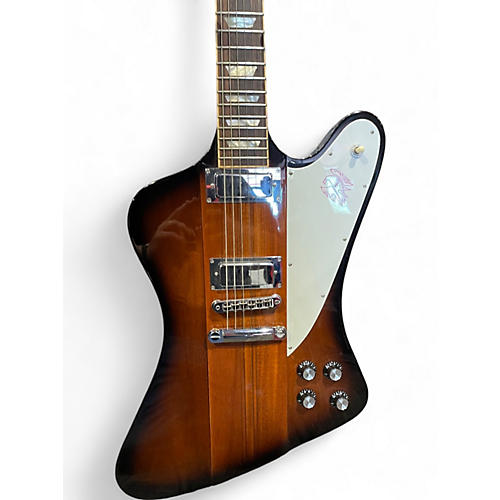 Used 2015 Gibson Firebird V Vintage Sunburst Solid Body Electric Guitar Vintage Sunburst