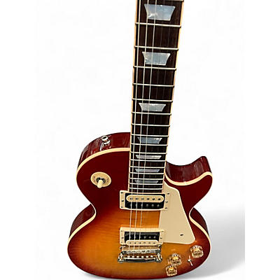 Used 2015 Gibson LES PAUL 100 CLASSIC Heritage Cherry Sunburst Solid Body Electric Guitar