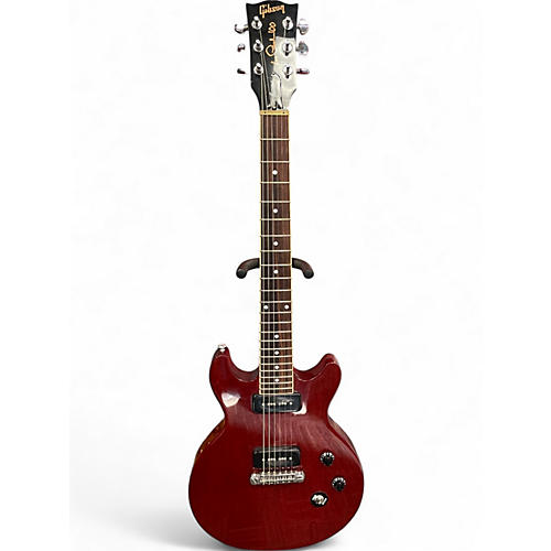 Used 2015 Gibson LES PAUL 100 SPECIAL DOUBLE CUT CHERRY Solid Body Electric Guitar CHERRY