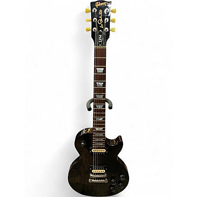 Used 2015 Gibson LES PAUL LPM Trans Gray Solid Body Electric Guitar