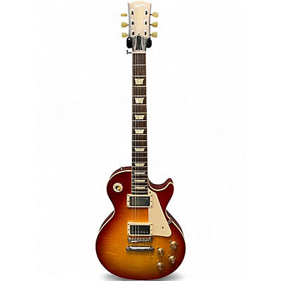 Used 2015 Gibson LPR8 1958 Les Paul Reissue WASHED Cherry Sunburst Solid Body Electric Guitar
