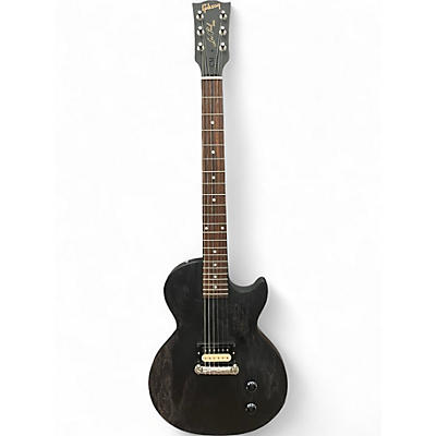 Used 2015 Gibson Les Paul CM 2015 Trans Black Solid Body Electric Guitar