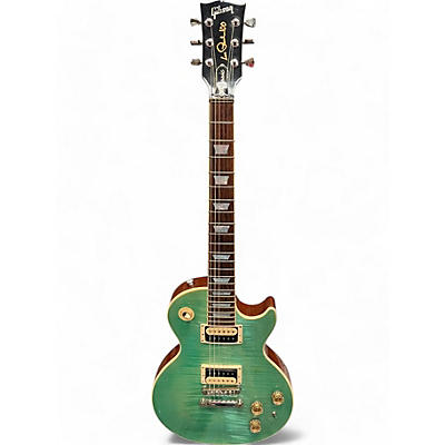 Gibson Used 2015 Gibson Les Paul Classic 2015 Seafoam Green Solid Body Electric Guitar