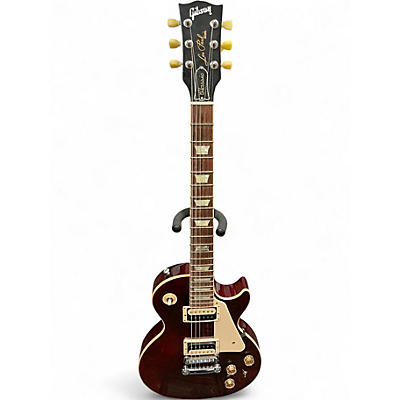 Used 2015 Gibson Les Paul Classic Wine Red Solid Body Electric Guitar
