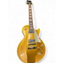 Used 2015 Gibson Les Paul Deluxe 2015 Gold Solid Body Electric Guitar Gold