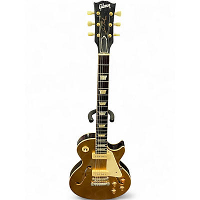 Used 2015 Gibson Les Paul ES Memphis P-90 VOS Gold Top Hollow Body Electric Guitar