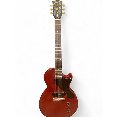 Used 2015 Gibson Les Paul Junior Wine Red Solid Body Electric Guitar
