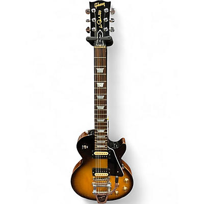 Used 2015 Gibson Les Paul Studio 2015 Sunburst Solid Body Electric Guitar