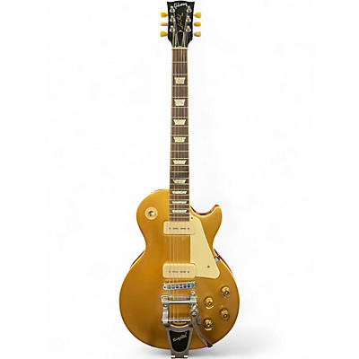Used 2015 Gibson Les Paul Traditional 2015 Gold Solid Body Electric Guitar