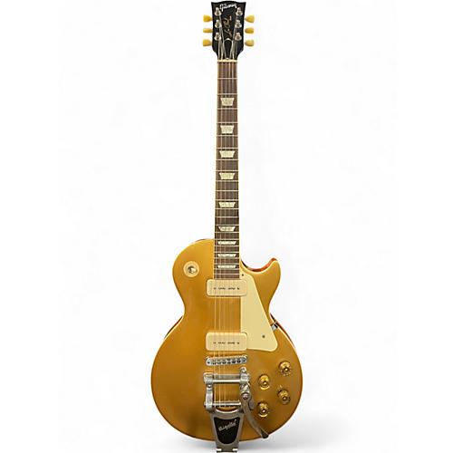 Used 2015 Gibson Les Paul Traditional 2015 Gold Solid Body Electric Guitar Gold