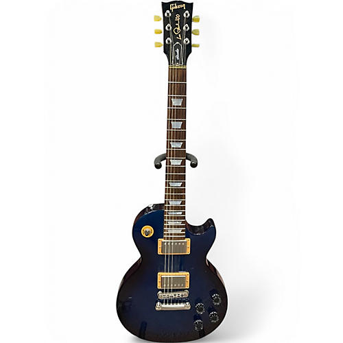Used 2015 Gibson Les paul studio 100th anniversary Manhattan Midnight blue Solid Body Electric Guitar Manhattan Midnight blue
