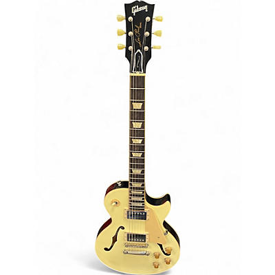 Used 2015 Gibson Limited Les Paul ES Memphis Classic White Hollow Body Electric Guitar