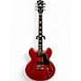 Used 2015 Gibson Memphis Block 60's ES335 Red Hollow Body Electric Guitar Red