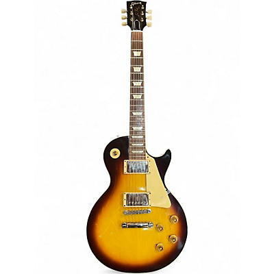 Used 2015 Gibson True Historic 1958 Les Paul Standard Tobacco Sunburst Solid Body Electric Guitar