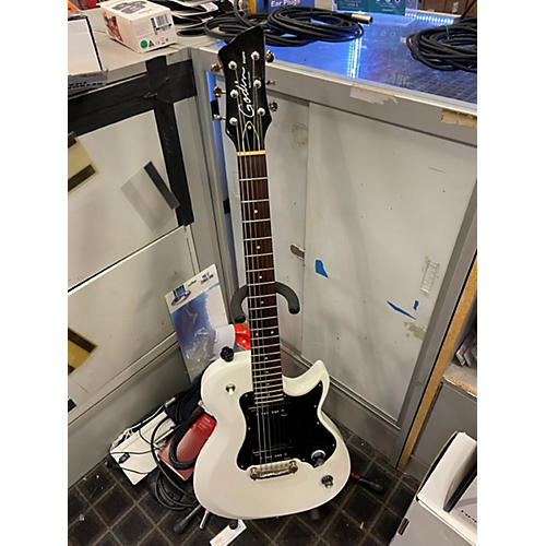 Godin Used 2015 Godin EMPIRE Black And White Solid Body Electric Guitar Black and White