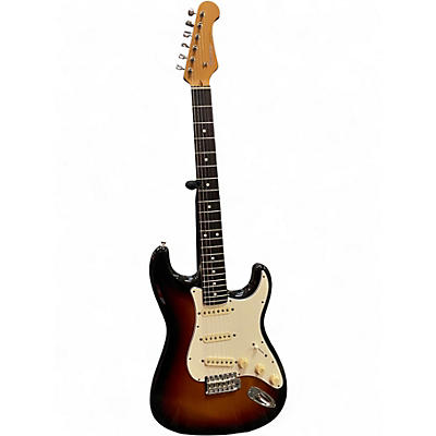 Used 2015 History Th Sv/R 3 Ts Heritage Wood Series Sunburst Solid Body Electric Guitar