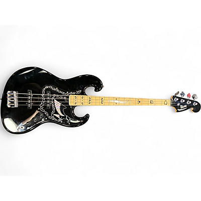 Used 2015 Ibanez 2690B 40th Anniversary Black Eagle Reissue Black Electric Bass Guitar