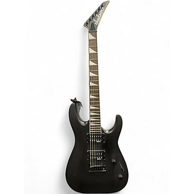 Used 2015 Jackson JS22 Dinky, DK, RW FB, SBK Satin Black Solid Body Electric Guitar