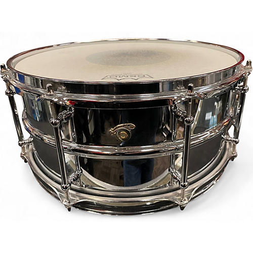 Used 2015 Joyful Noise 6.5X14 ROLLED ALUMINUM Chrome Drum Chrome 15