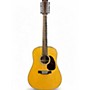 Used 2015 Martin HD12-28 Natural 12 String Acoustic Guitar Natural