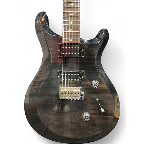 Used 2015 PRS S2 Custom 24 Black Solid Body Electric Guitar Black