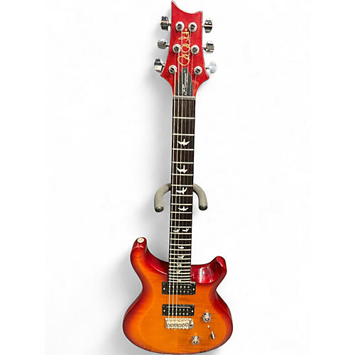 Used 2015 PRS S2 Custom 24 Trans Orange Solid Body Electric Guitar Trans Orange