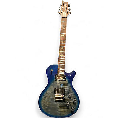 Used 2015 PRS Tremonti Trem 10-Top Aqua Smokewrap Solid Body Electric Guitar