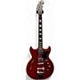 Used 2015 Reverend Tricky Gomez Red Solid Body Electric Guitar Red