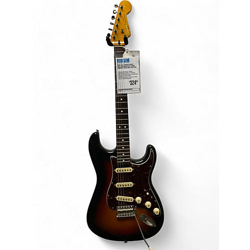 Squier Used 2015 Squier Classic Vibe Stratocaster 3 Color Sunburst Solid Body Electric Guitar 3 Color Sunburst