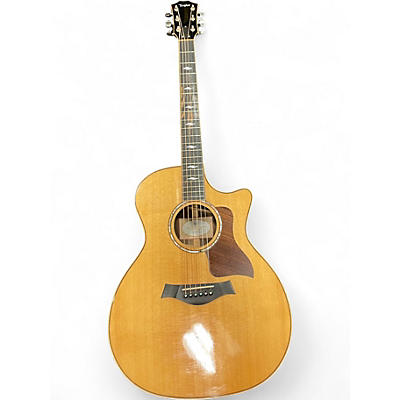 Used 2015 Taylor 814CE Natural Acoustic Electric Guitar