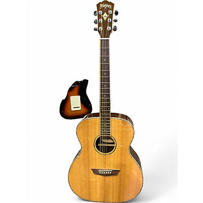 Used 2015 Washburn WG-27SE Antique Natural Acoustic Electric Guitar