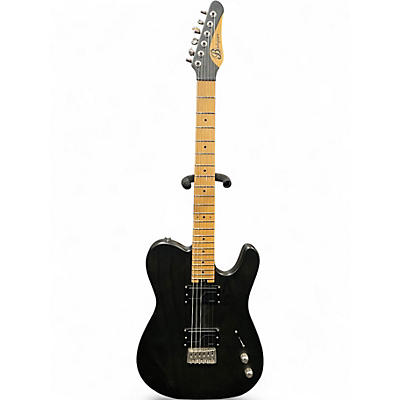 Used 2016 Balaguer Thicket BB Deluxe Trans Black Solid Body Electric Guitar