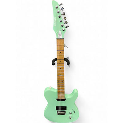 Used 2016 Carvin Tl60 Surf Green Solid Body Electric Guitar