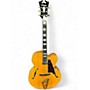 Used 2016 D'Angelico EXL-1 Natural Hollow Body Electric Guitar Natural