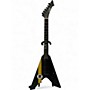 Used 2016 ESP LTD James Hetfield Vulture 72 Seasons Black and Yellow Solid Body Electric Guitar Black and Yellow