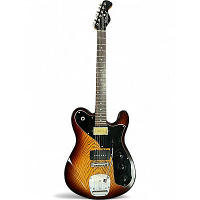 Used 2016 Echopark Clarence J El Sunburst Solid Body Electric Guitar