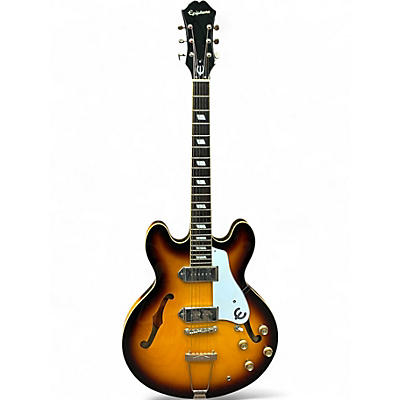 Used 2016 Epiphone Casino Vintage Sunburst Hollow Body Electric Guitar